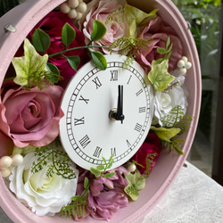 【花時計】オータムピンクの花時計 1枚目の画像