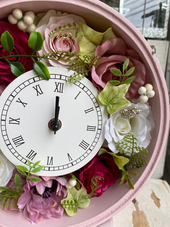 【花時計】オータムピンクの花時計 3枚目の画像