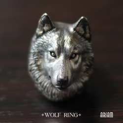 Wolf Ring ～オオカミリング～　【受注生産】 1枚目の画像