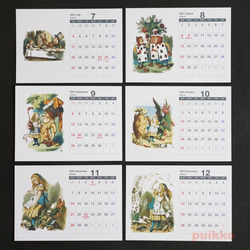 2021 年日曆【假日最終版】《愛麗絲夢遊仙境》約翰·坦尼爾彩色版 第3張的照片