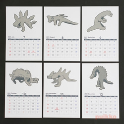 2021 年日曆 [假日最終版] Acambaro 恐龍泥人 第3張的照片