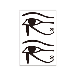 貼紙埃及Wadjet眼睛/小（2件） 第1張的照片