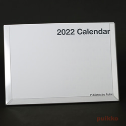 日曆 2022 簡單水平 第4張的照片