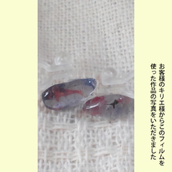 金魚イラスト（影付き）　レジン封入用フィルム 4枚目の画像