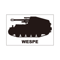 戦車ステッカー　ヴェスペ 1枚目の画像