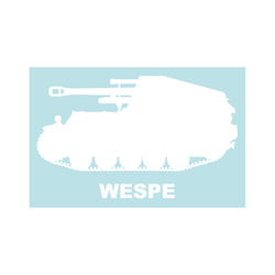 戦車ステッカー　ヴェスペ 2枚目の画像