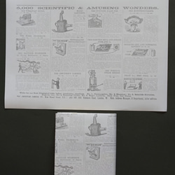紙製ブックカバー　ビクトリア朝イギリスの広告 8枚目の画像