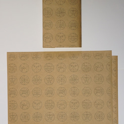紙製ブックカバー　「ゴエティア」悪魔の印章2 2枚目の画像