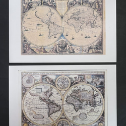 紙製ブックカバー　古地図（カラー） 4枚目の画像