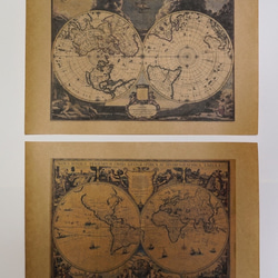 紙製ブックカバー　古地図（カラー） 7枚目の画像