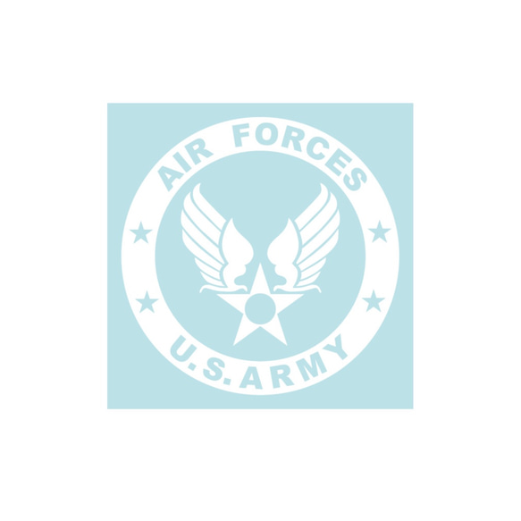 ミリタリーステッカー　アメリカ空軍マーク（旧）2 2枚目の画像