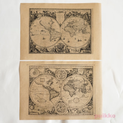 紙製ブックカバー　古地図 4枚目の画像