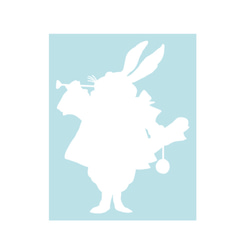 貼紙“愛麗絲夢遊仙境”宮廷兔 第2張的照片