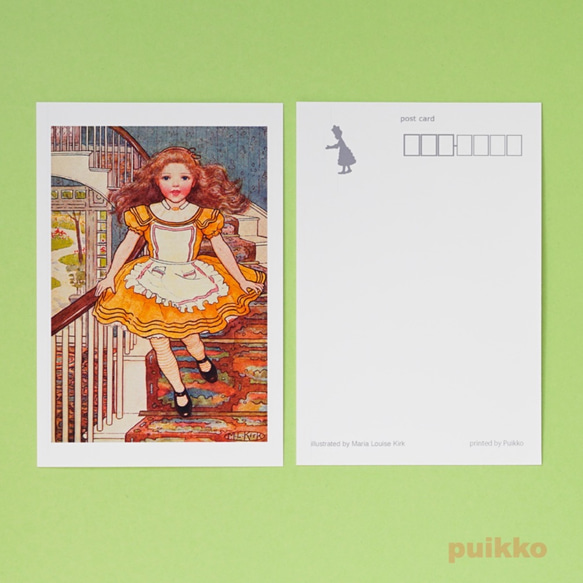 ポストカード（5枚セット）　「鏡の国のアリス」マリア・ルイーズ・カーク版 4枚目の画像