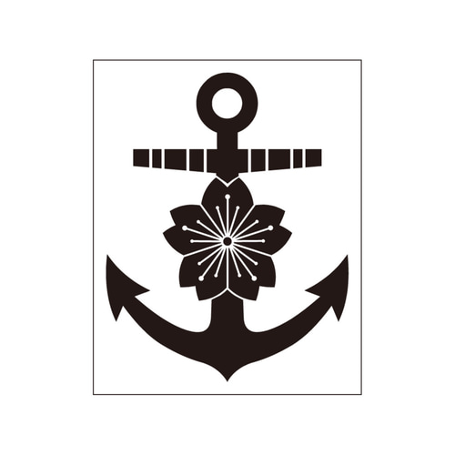 ミリタリーステッカー 大日本帝国海軍記章 シール・ステッカー puikko