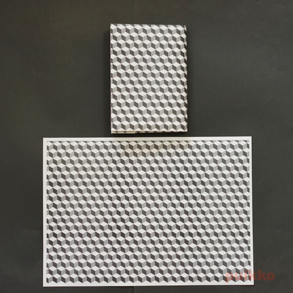 紙製ブックカバー　和柄パターン4 6枚目の画像