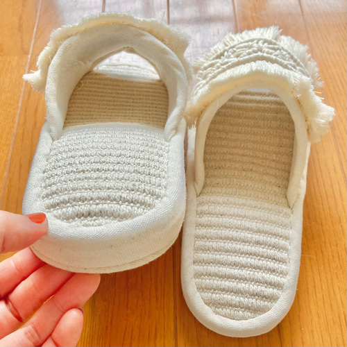 マクラメコットンスリッパ✴︎early summer スリッパ・ルームシューズ  