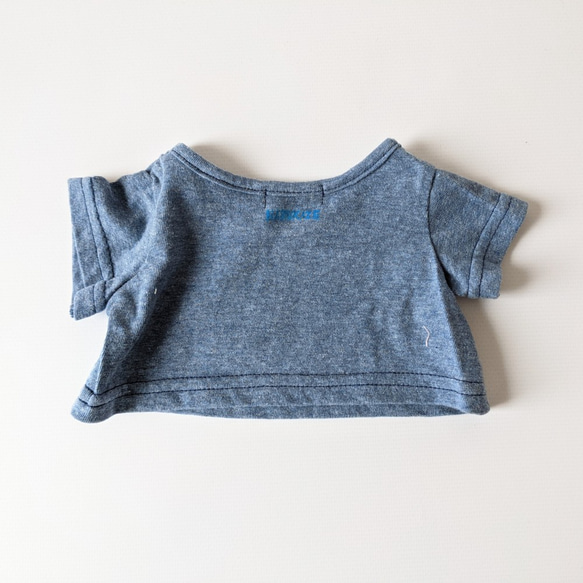 【ダッフィー＆シェリーメイコスチューム】Tシャツ　ブルー柄　Sサイズコスチューム 2枚目の画像