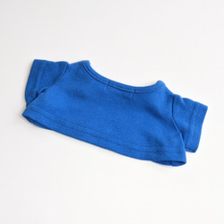 【ジェラトーニ＆ステラルーコスチューム】Tシャツ　無地　ブルー　Sサイズコスチューム 2枚目の画像