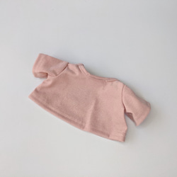 【ジェラトーニ＆ステラルーコスチューム】Tシャツ　無地　ピンク　長そで　Sサイズコスチューム 2枚目の画像