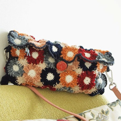 Flower Clutch bag　【Order production】 第3張的照片