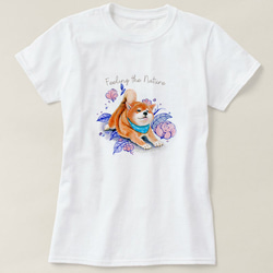 柴犬 T-shirt 第1張的照片