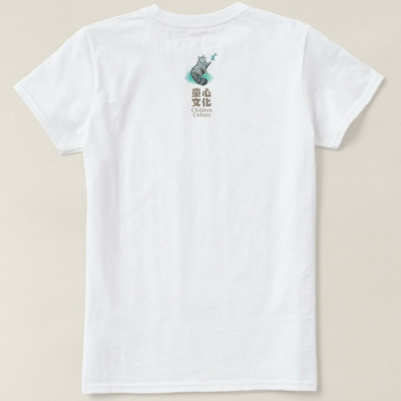 貓貓 T-shirt 第2張的照片