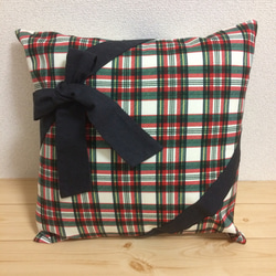 ミニ座布団 青海波柄 10cm角 4枚セット 置物用 その他インテリア雑貨