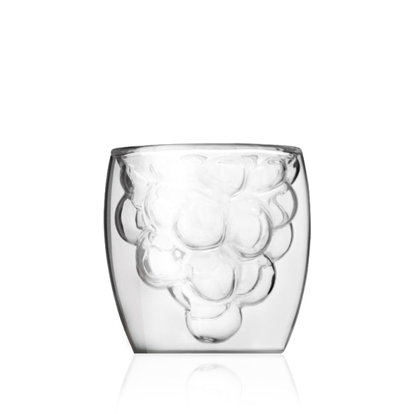 ⭐︎ついに再販⭐︎ 『ぶどう』フルーツシリーズ「新しいワイングラス」ホットドリンクOK 2枚目の画像