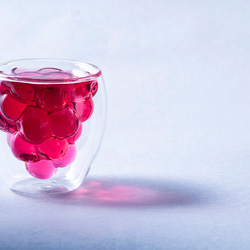 ⭐︎ついに再販⭐︎ 『ぶどう』フルーツシリーズ「新しいワイングラス」ホットドリンクOK 3枚目の画像