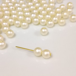 オイスター型 15mm 淡水パール バロックパール 天然 連売り パール