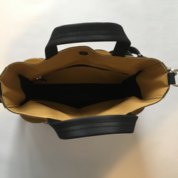 幾何学的なお花のトートバッグ/6465MUS 6枚目の画像