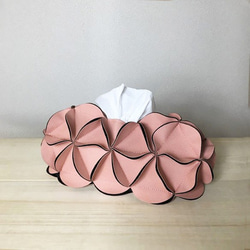 幾何学的なお花のバタフライハンドバッグ/6508NAVY ハンドバッグ