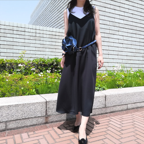 ELEMOOD エレムード幾何学的なお花の2wayウエストバッグ・ポシェット エレムード幾何学的なお花の2wayウエストバッグ・ポシェット ELEMOOD
