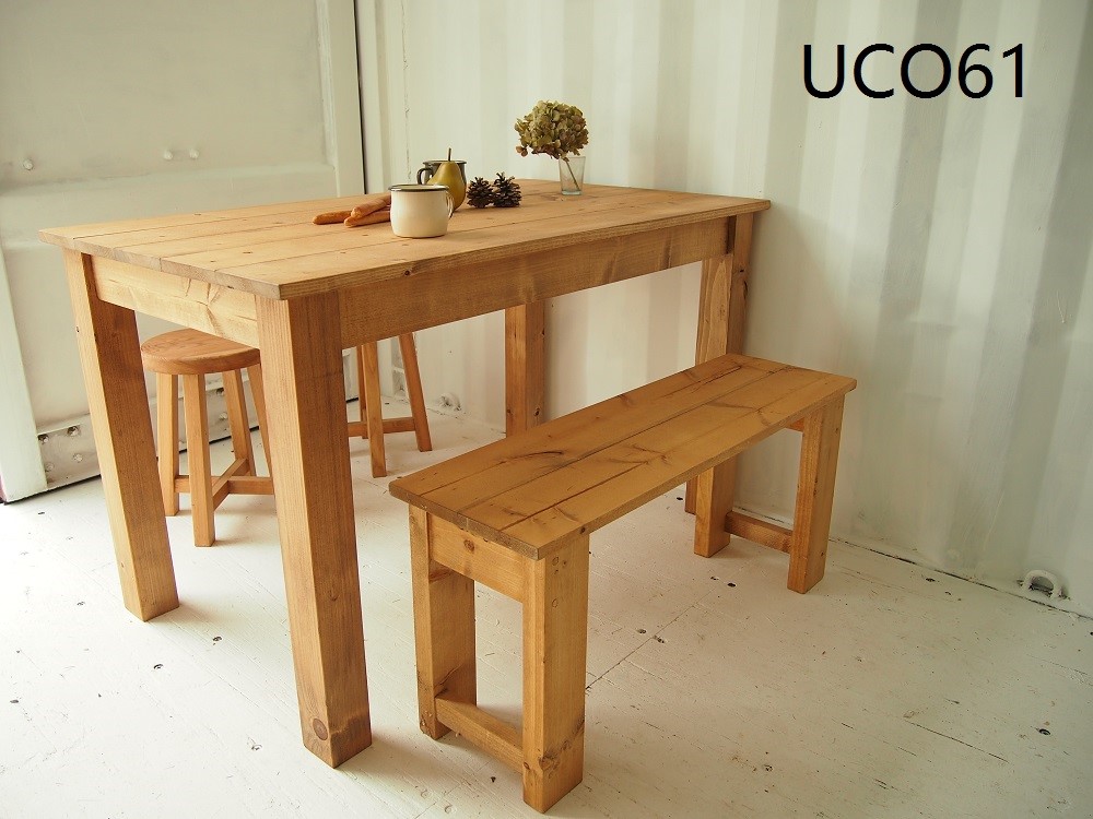ベンチ 【900】（ミディアム）アンティーク風・天然無垢材 13,680円