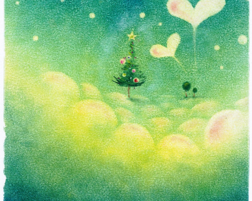 原画】『sweet lover』（パステルアート） 絵画 すずらん工房