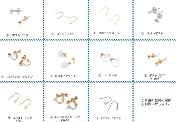 【再販】さくらんぼのピアス（レッド） 3枚目の画像