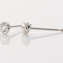 K10WG Shimenawa Diamond Piercing Dia 0.10ct 1枚目の画像