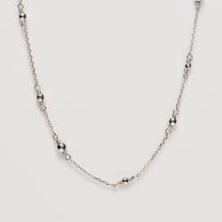 K10YG Station Necklace  “大江戸線”  50.0cm 4枚目の画像