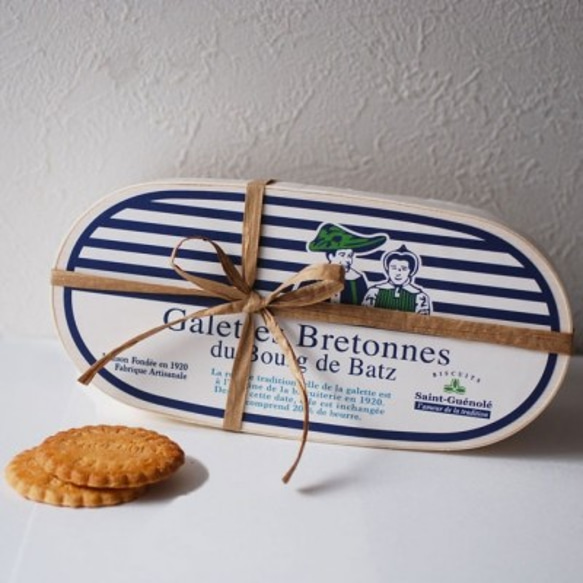 ブルターニュバター＆ゲランド塩使用「ガレット・ブルトンヌ」ガレットクッキー BOX / 塩バタークッキー 1枚目の画像
