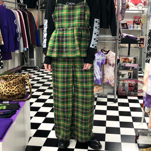 アドミラル　グリーンチェックのセットアップ アドミラル グリーンチェックのセットアップ