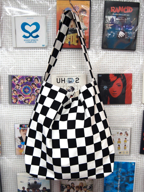 ちーた☆★ページ　ハンドメイド　市松模様　バッグ ソーイング材料 :: バッグ・ポーチ・帽子作り材料 :: 編み図付き