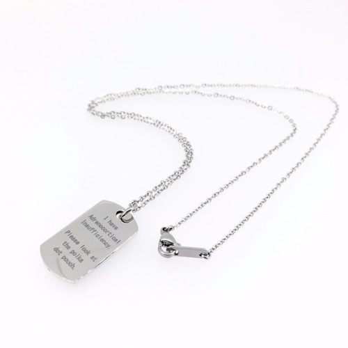 プレート,ドッグタグ,ペンダント,シルバーネックレス,925