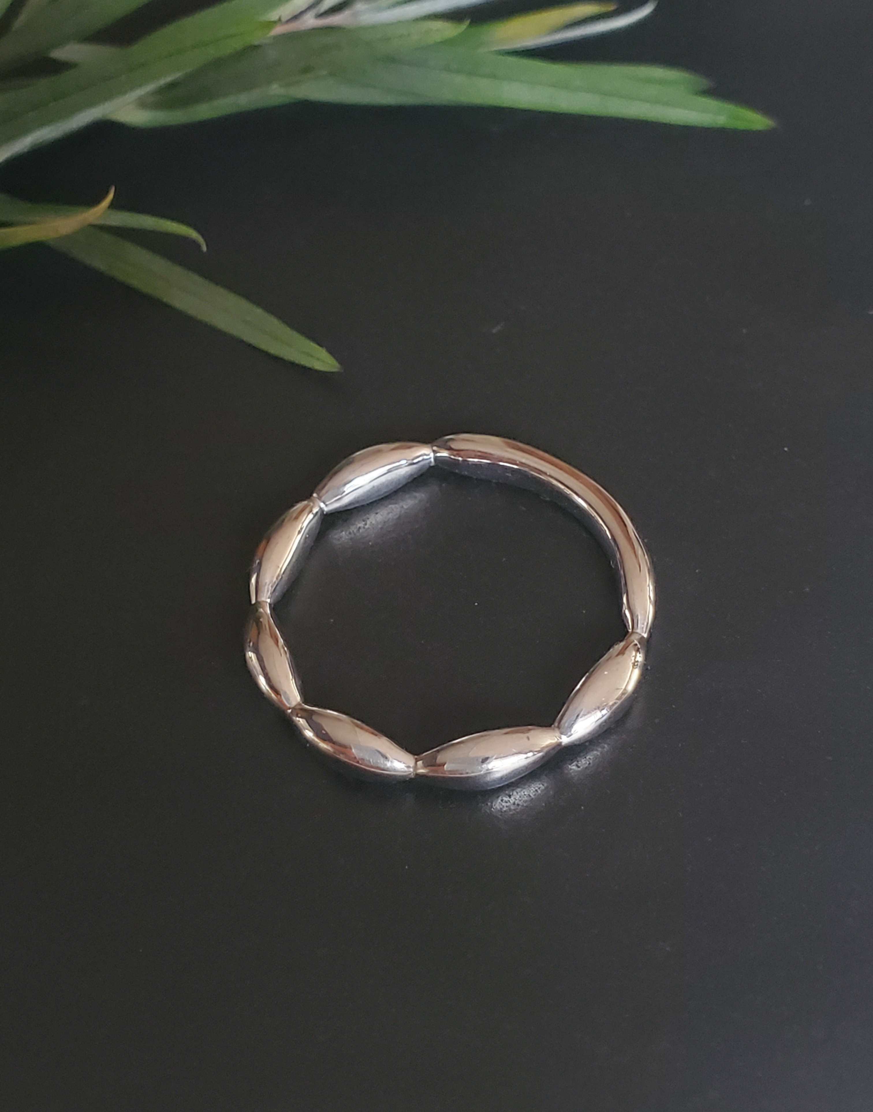 しずく雫、つぶつぶリング　シルバー925 RS-10