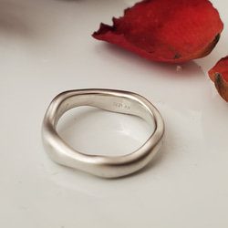 ハンドメイドリング2604 ふたりで手作りする結婚指輪】K18ピンクこうまる/TSUCHIME（結婚