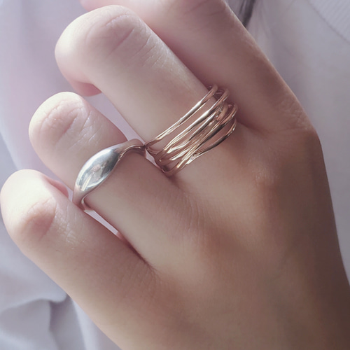 destiny ring sv925 RS-13 シルバーぼってりリング,フリーサイズ 指輪