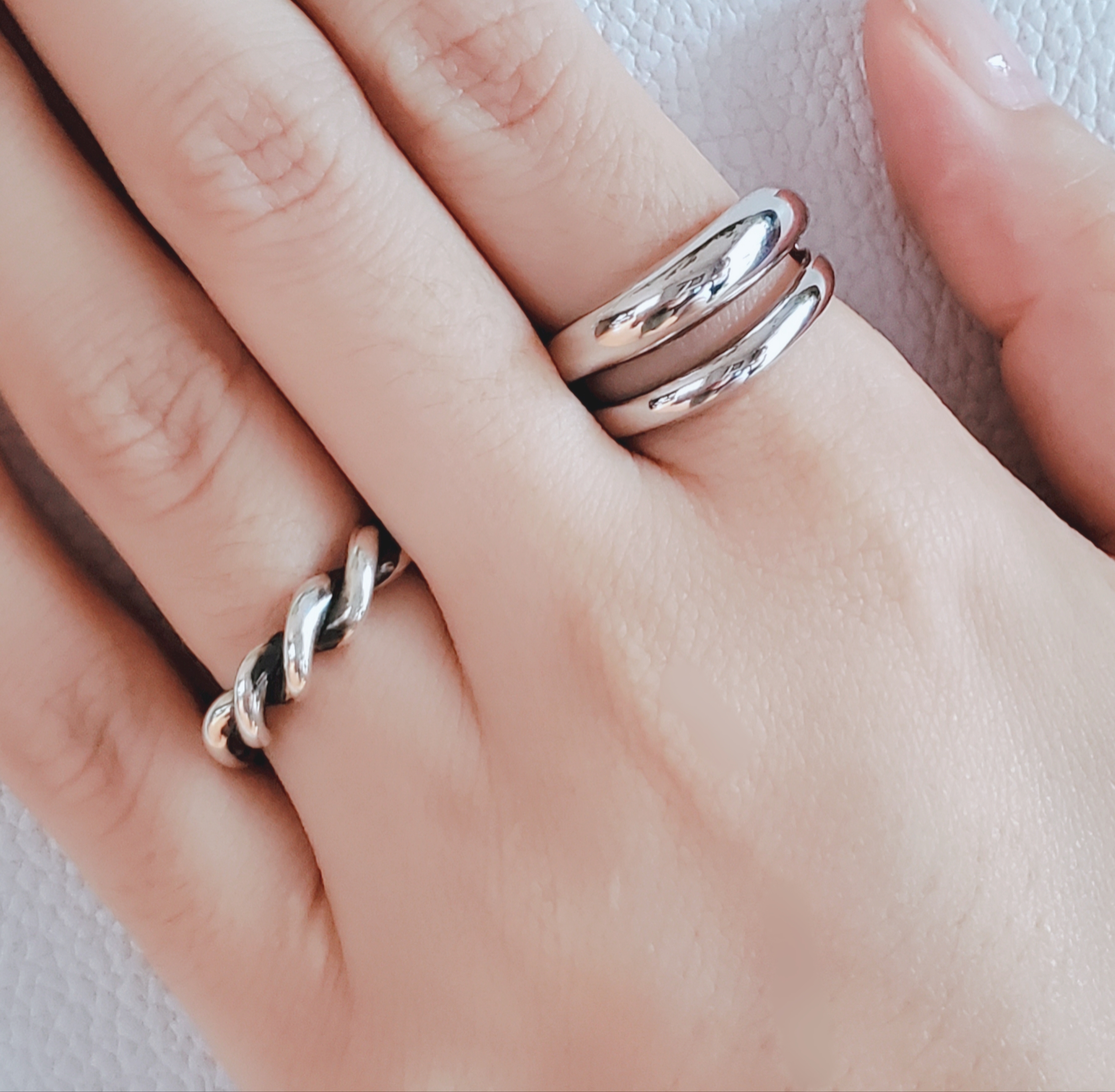 (送料無料）ぽってりtwoline sv925 RS-43