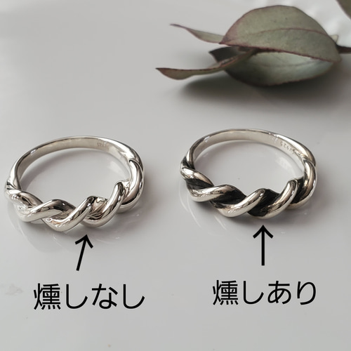 kさま専用　シルバーツイストリング 925 ツイストリング 有刺鉄線 [cr321] | お洒落なレディース