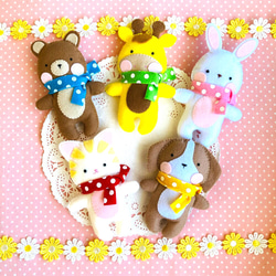 うさぎ 人気作家 羊毛フェルト テディベア ハンドメンド