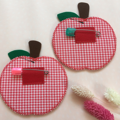 フェルトの名札☆きれいなお姉さん 児童館や保育実習に☆彡ワッペン名